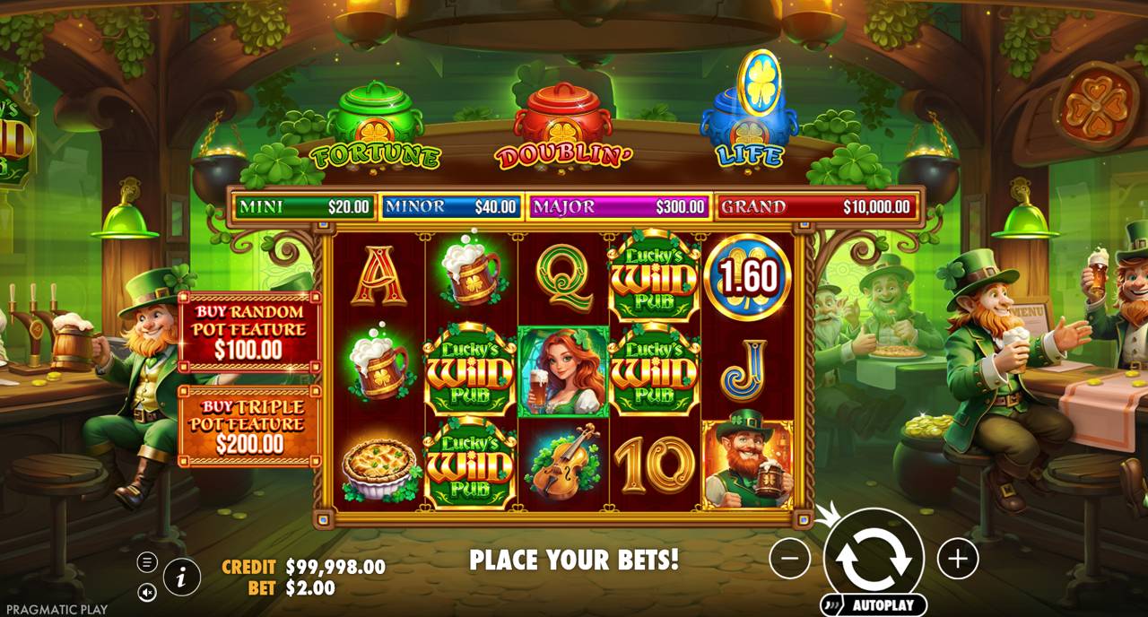 Lucky’s Wild Pub (Pragmatic Play) Image 2